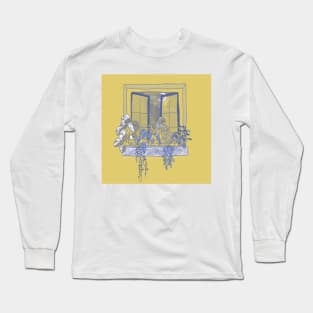 window sill Long Sleeve T-Shirt